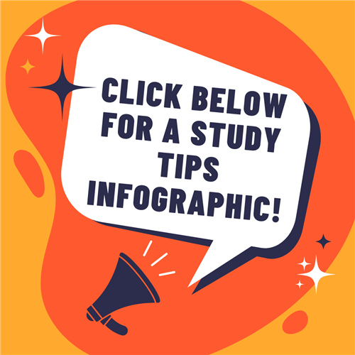 study tips infographic post